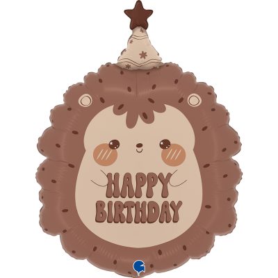 24'' Μπαλόνι Σκαντζόχοιρος ''Happy Birthday''