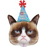 29'' Μπαλόνι Γάτα ''My Party Face''