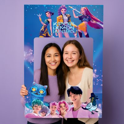 Κάδρο Photobooth K-POP Demon Hunters – Huntrix