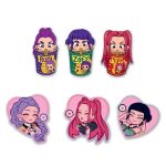 Ξύλινα Διακοσμητικά Huntrix (6 τεμ)