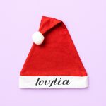 Σκουφάκι “Άγιος Βασίλης” με Εκτυπώσιμο Όνομα