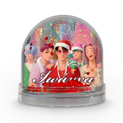 Χριστουγεννιάτικη Χιονόμπαλα Με Huntrix - Saja Boys & Το Ονομά Σου