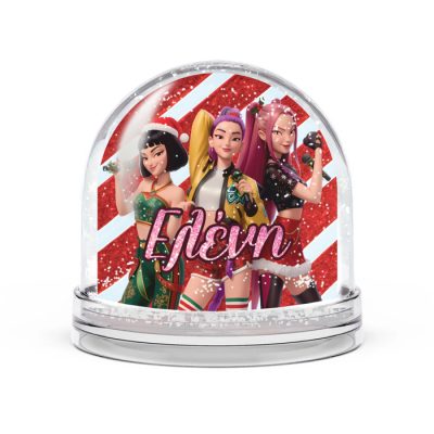 Χριστουγεννιάτικη Χιονόμπαλα με K-pop Demon Hunters & Εσένα
