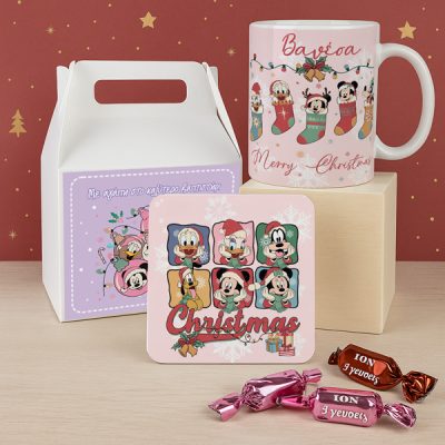 Χριστουγεννιάτικο Κουτί Δώρο – “Disney Friends”