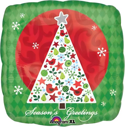 18 Μπαλόνι Χριστουγεννιάτικο Έλατο
