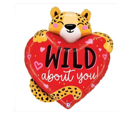 29'' Μπαλόνι Καρδιά & Τσιτάχ - Wild about You
