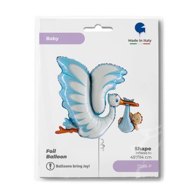 53'' Μπαλόνι γέννησης It's a Boy Πελαργός
