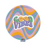 Χάρτινα Πιάτα - 70’s Hippie 6 τεμ