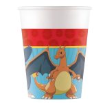 Χάρτινα Ποτήρια Pokemon 8 τεμ