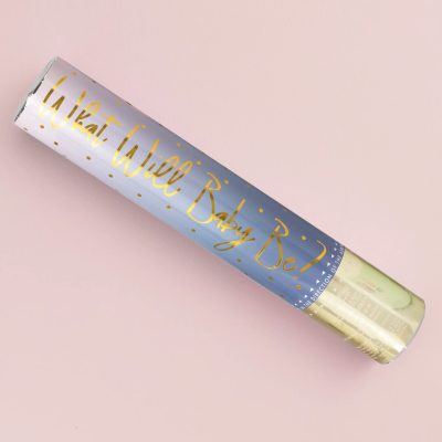 Κανονάκι με Κομφετί & Σκόνη για Geneder Reveal ροζ