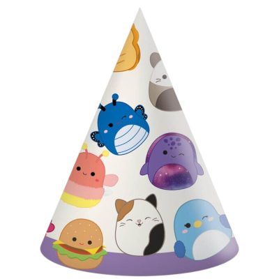 Καπελάκια πάρτυ Squishmallows 6 τεμ