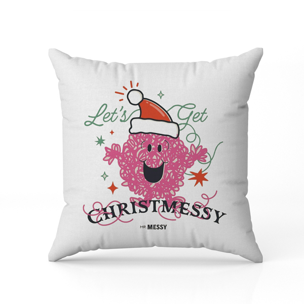 Μαξιλάρι Χριστουγεννιάτικο – Mr Messy