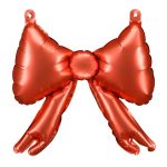 Mini Shape Μπαλόνι Κόκκινος Φιόγκος 5 τεμ
