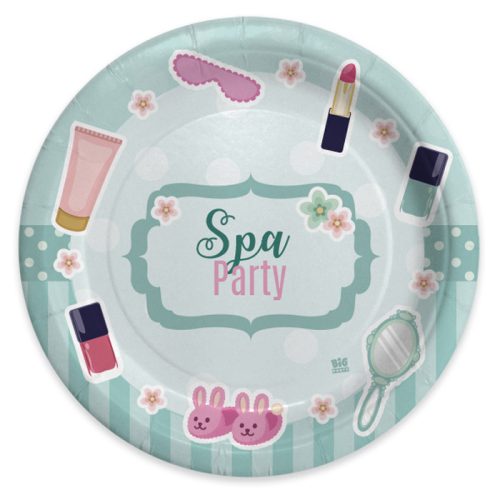 Πιάτα Φαγητού - Spa Party 8 τεμ