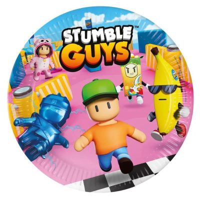 Πιάτα πάρτυ Stumble Guys 8 τεμ