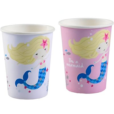 Ποτήρια Be a Mermaid 8 τεμ