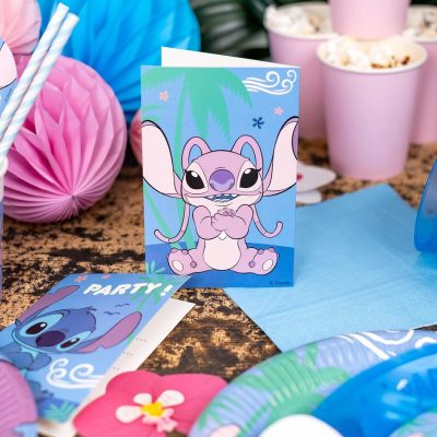 Προσκλήσεις πάρτυ Stitch 6 τεμ