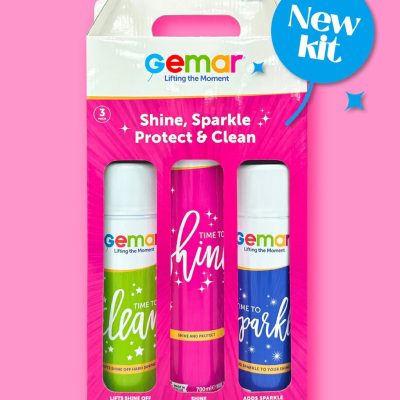 Σετ γυαλιστικών σπρέι για μπαλόνια - Trio 3 τεμ