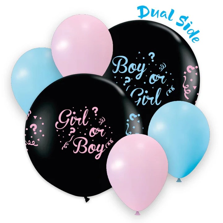 Σετ Μπαλόνια για Gender Reveal 5 τεμ Σετ Μπαλόνια για Gender Reveal 5 τεμ