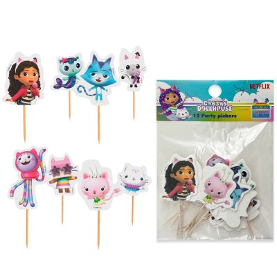 Topper Cupcake - Gabby's Dollhouse 12 τεμ