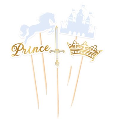 Οδοντογλυφίδες πάρτυ - Πρίγκιπας  5 τεμ