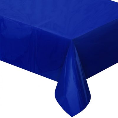 Μεταλλικό Μπλε πλαστικό Τραπεζομάντηλο 137x183 cm