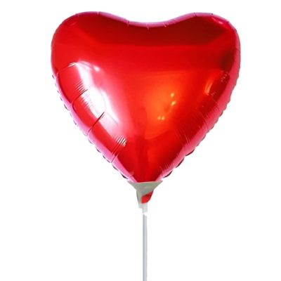 10 Mini Shape μπαλόνι Κόκκινη Καρδιά Mε βαλβίδα