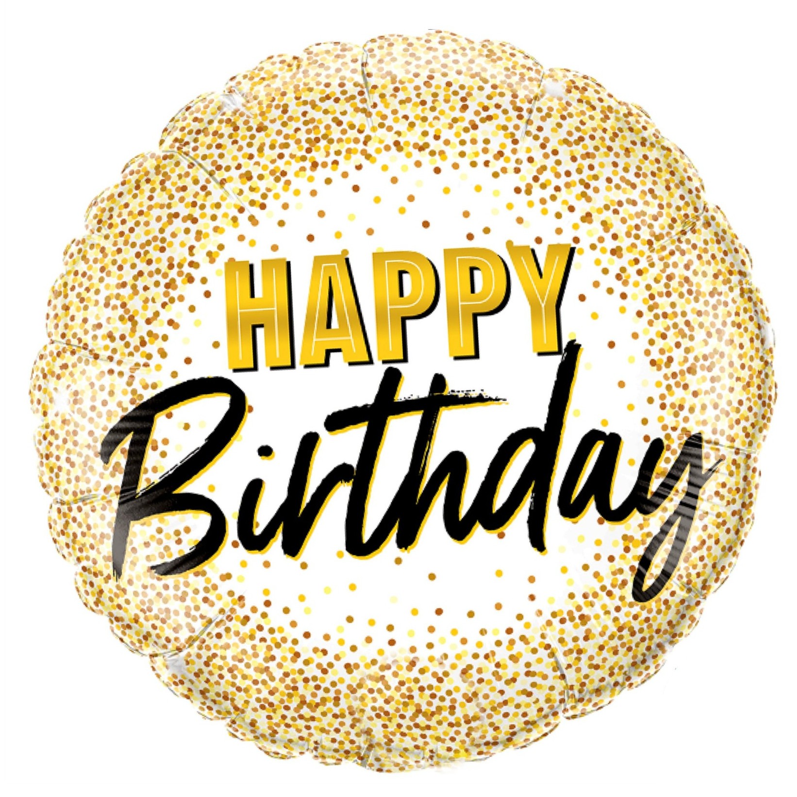 18'' Μπαλόνι Χρυσό Happy Birthday 18'' Μπαλόνι Χρυσό Happy Birthday