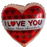 18'' Μπαλόνι Καρδιά - More than Chocolate 