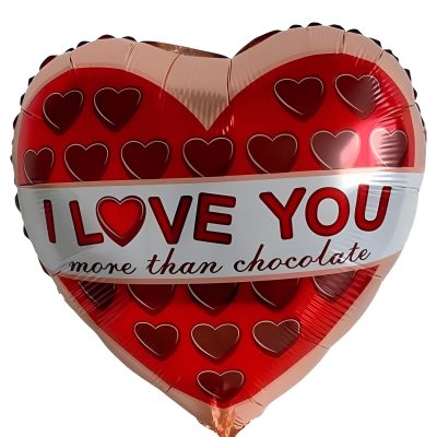 18'' Μπαλόνι Καρδιά - More than Chocolate