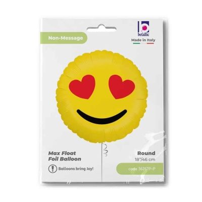 18 Μπαλόνι Emoji Καρδούλες