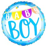 18 Μπαλόνι γέννησης Baby Boy- Banner