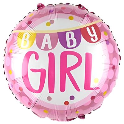 18 Μπαλόνι γέννησης Baby Girl - Banner