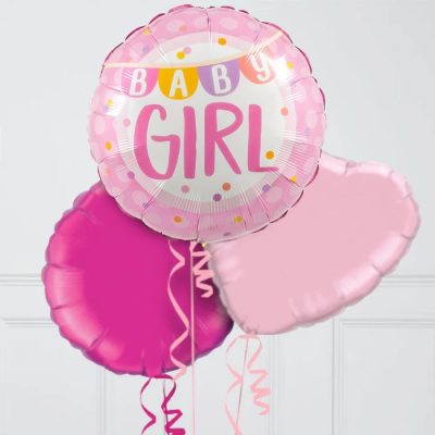 18 Μπαλόνι γέννησης Baby Girl - Banner