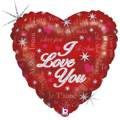 18 Μπαλόνι Καρδιά Love you languages