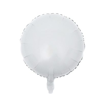 24'' Μπαλόνι Στρογγυλό Άσπρο