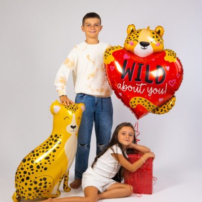 29'' Μπαλόνι Καρδιά & Τσιτάχ - Wild about You