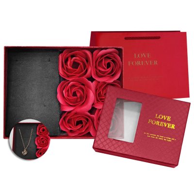 Gift Box Με Τριαντάφυλλα