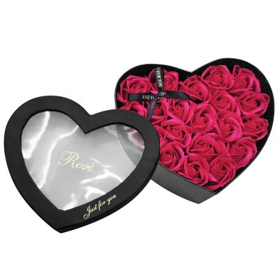 Κουτί Καρδιά με 20 Τριαντάφυλλα