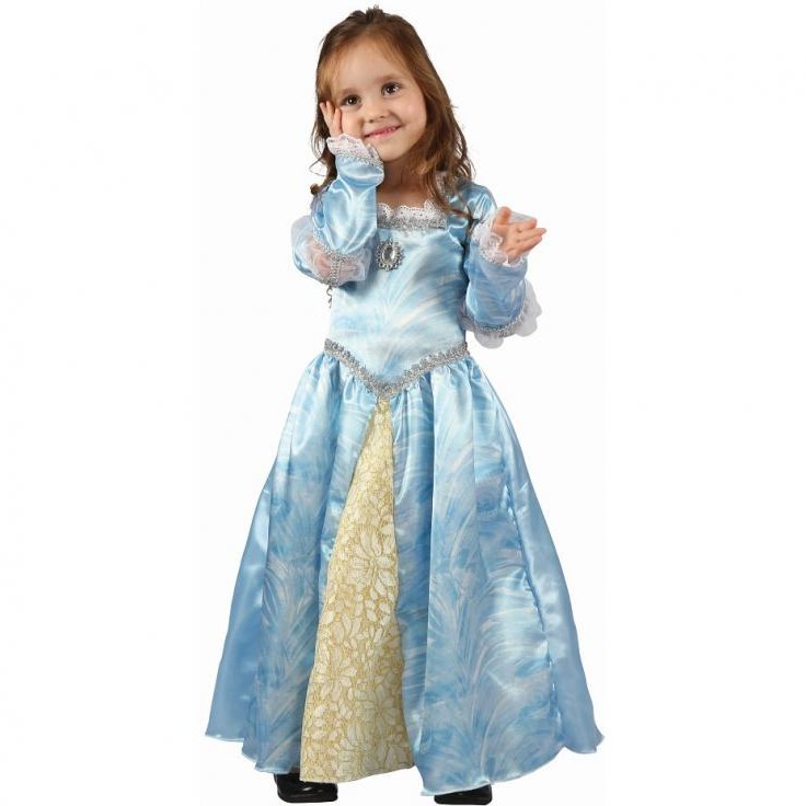 Αποκριάτικη Στολή - μπλε Πριγκίπισσα 92-104cm