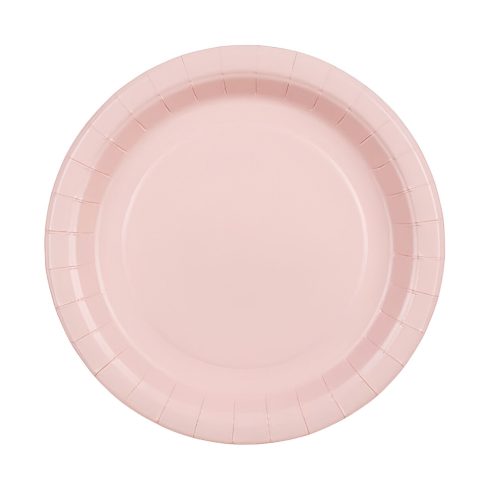 Χάρτινα Πιάτα γλυκού - Ροζ 6 τεμ