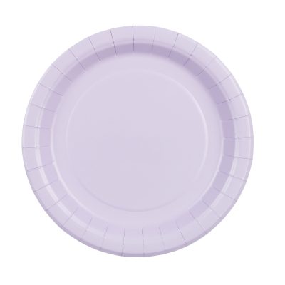 Χάρτινα Πιάτα γλυκού - Λιλά 6 τεμ
