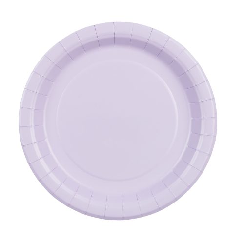 Χάρτινα Πιάτα γλυκού - Λιλά 6 τεμ