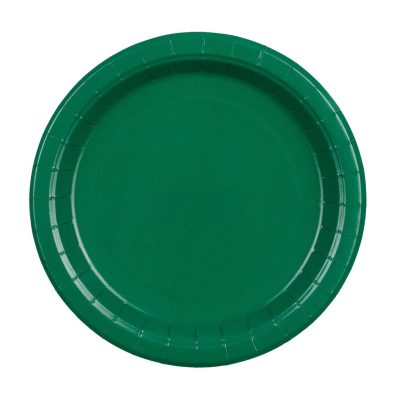 Χάρτινα Πιάτα γλυκού - Πράσινο 6 τεμ