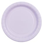 Χάρτινα Πιάτα φαγητού - Λιλά 6 τεμ