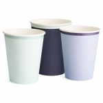 Χάρτινα Ποτήρια - Μπλε mix 8 τεμ