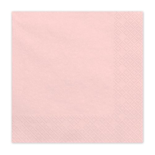 Χαρτοπετσέτες Απαλό Ροζ 20 τεμ