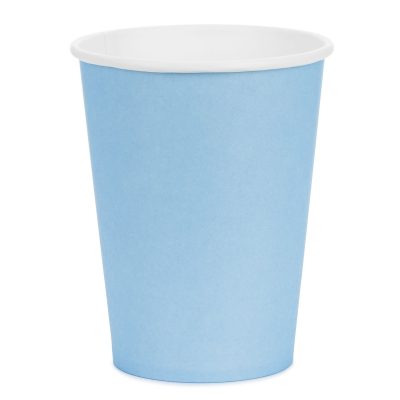 Γαλάζια Χάρτινα Ποτήρια 6 τεμ
