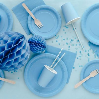 Γαλάζιες Χαρτοπετσέτες 20 τεμ