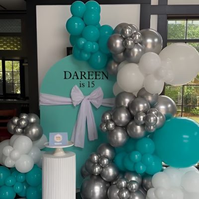 Γαλάζιο AquaMarine Λάτεξ Μπαλόνι